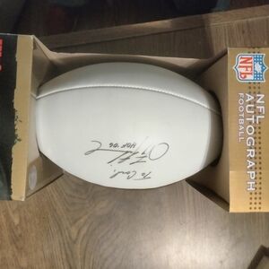 NFL Autograph Football Troy Aikman